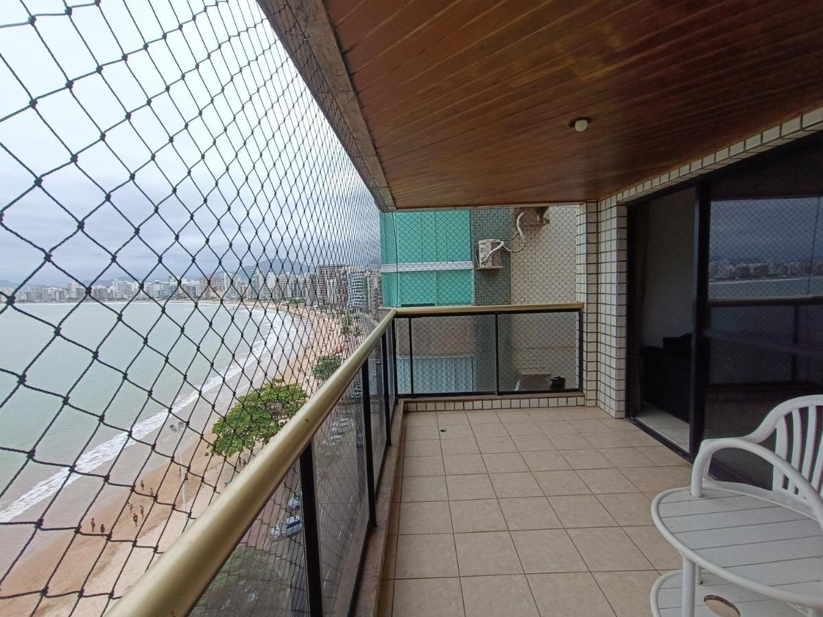 Apt Canto Nobre, Frente Total Para O Mar, 4 Quartos, Vaga De Garagem E Wi Fi Guarapari Exterior foto